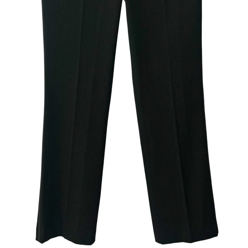 Vertigo Paris Deep Green Slim Trouser Pants Career Luxury Slimming Old Money 6